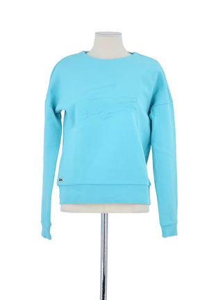 Pull Lacoste Bleu en Coton, taille S - Seconde Main