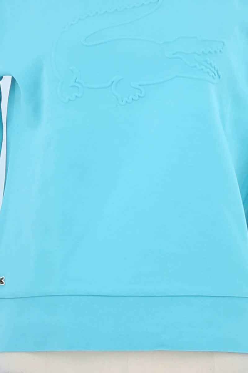 Pull Lacoste Bleu en Coton