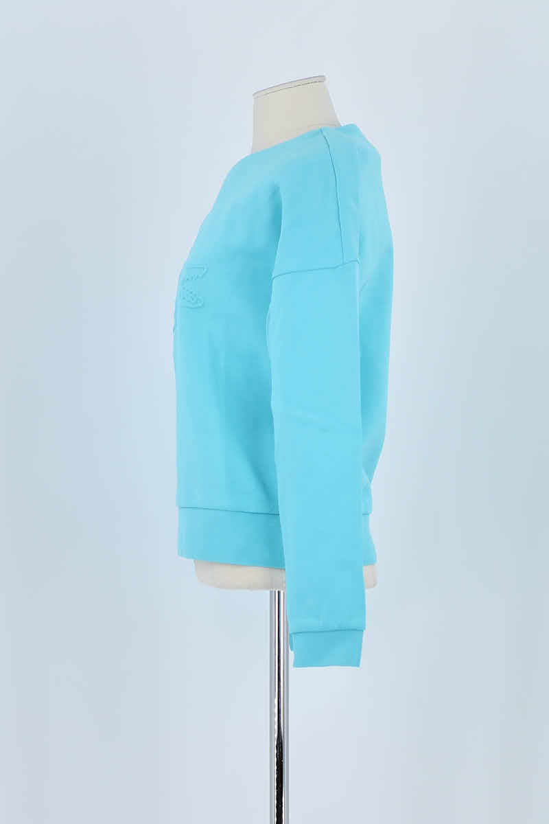 Pull Lacoste Bleu en Coton