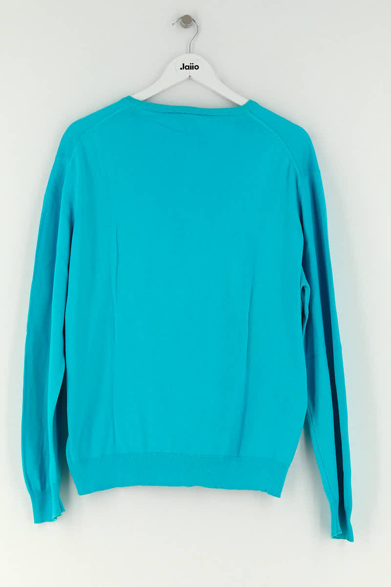 Pull Lacoste Bleu en Coton