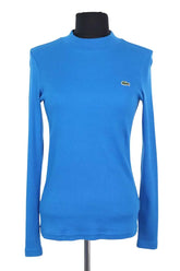 Pull Lacoste Bleu en Coton, taille XS - Seconde Main