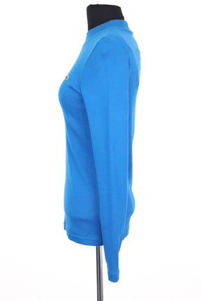 Pull Lacoste Bleu en Coton