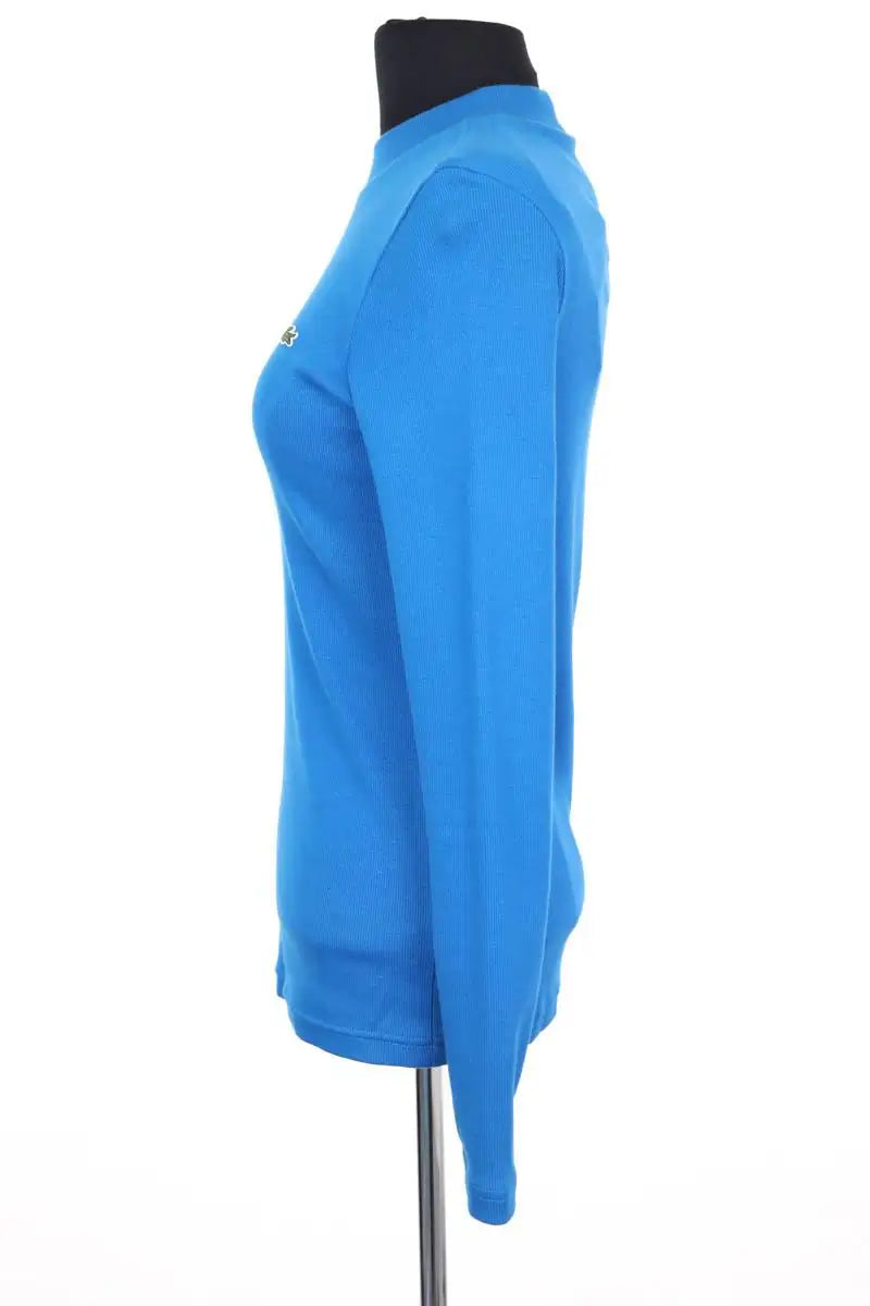 Pull Lacoste Bleu en Coton