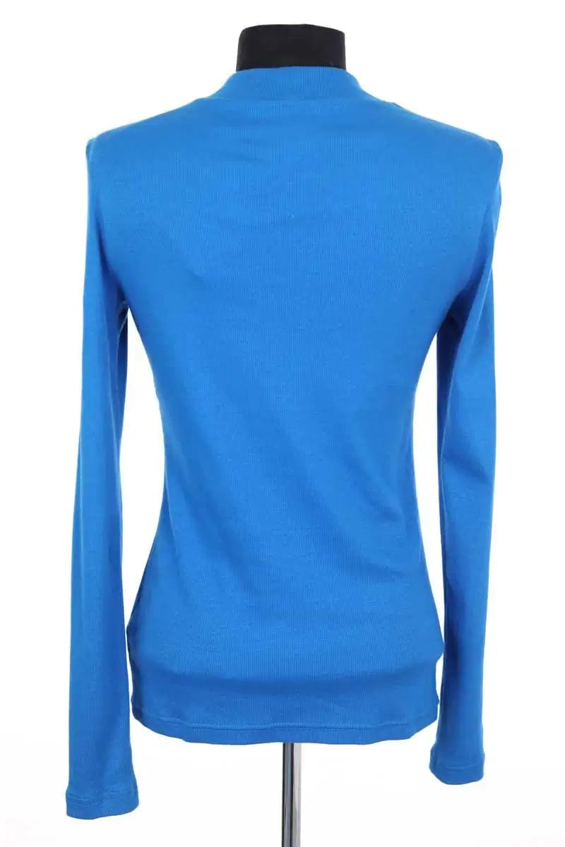 Pull Lacoste Bleu en Coton
