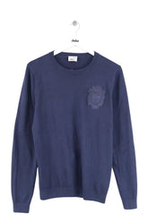 Pull Lacoste Marine en Coton, taille L - Seconde Main