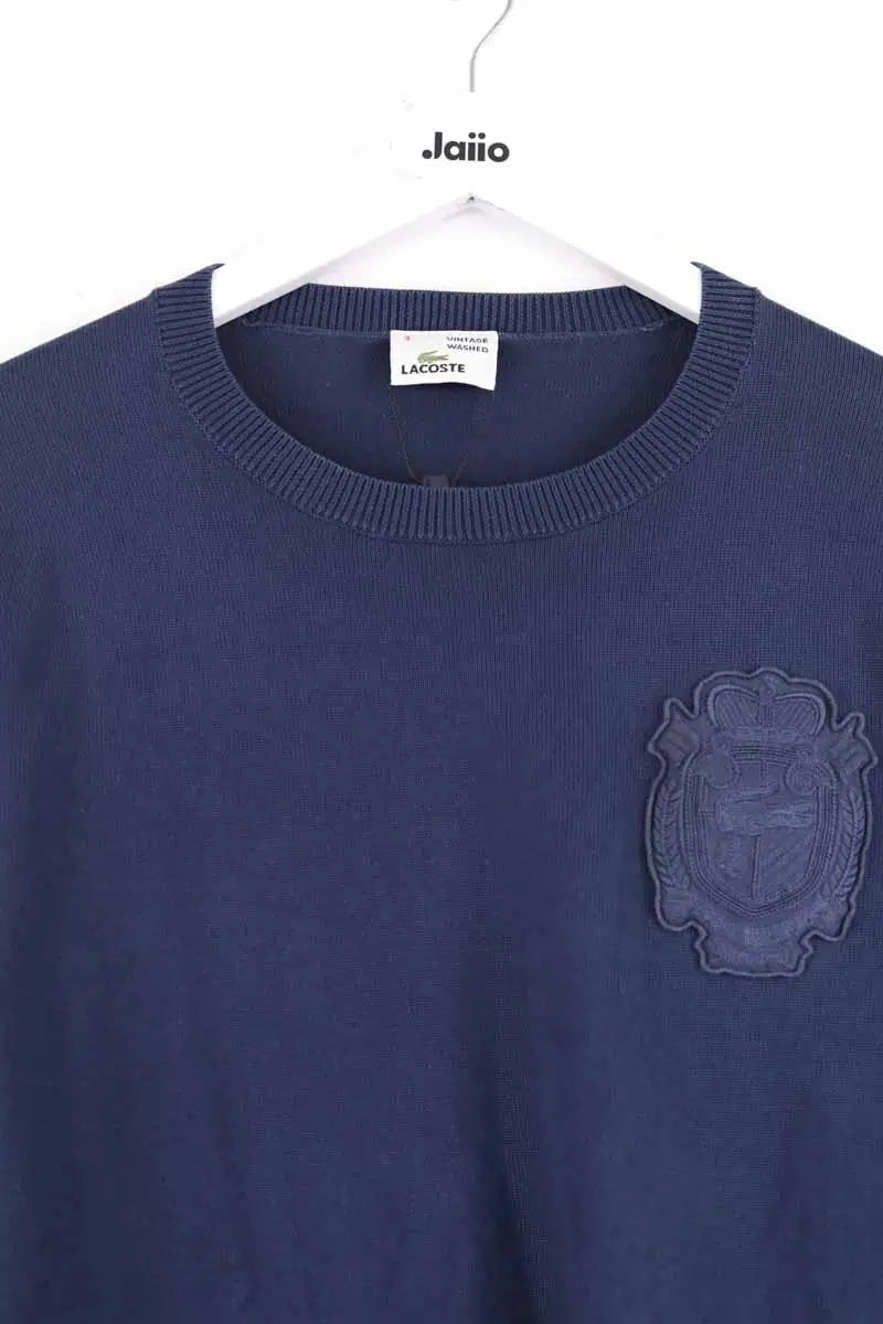 Pull Lacoste Marine en Coton