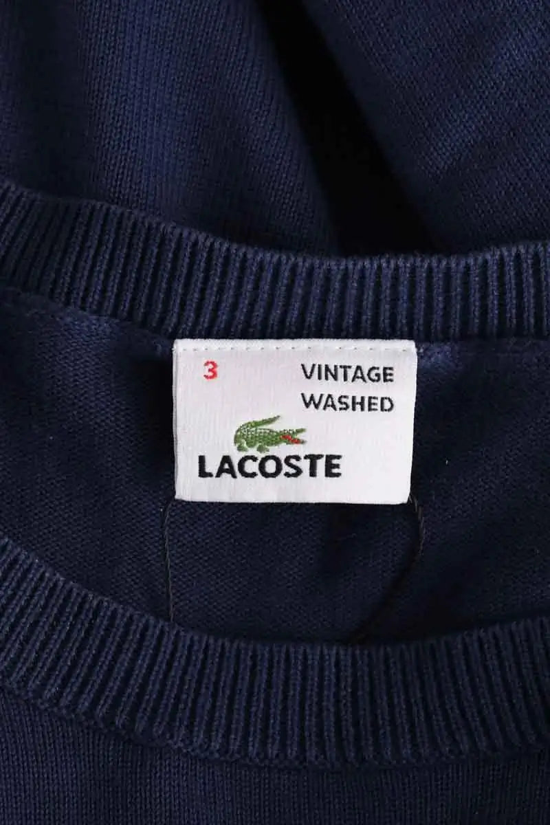 Pull Lacoste Marine en Coton