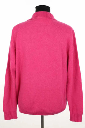 Pull Lacoste Rose en Cachemire