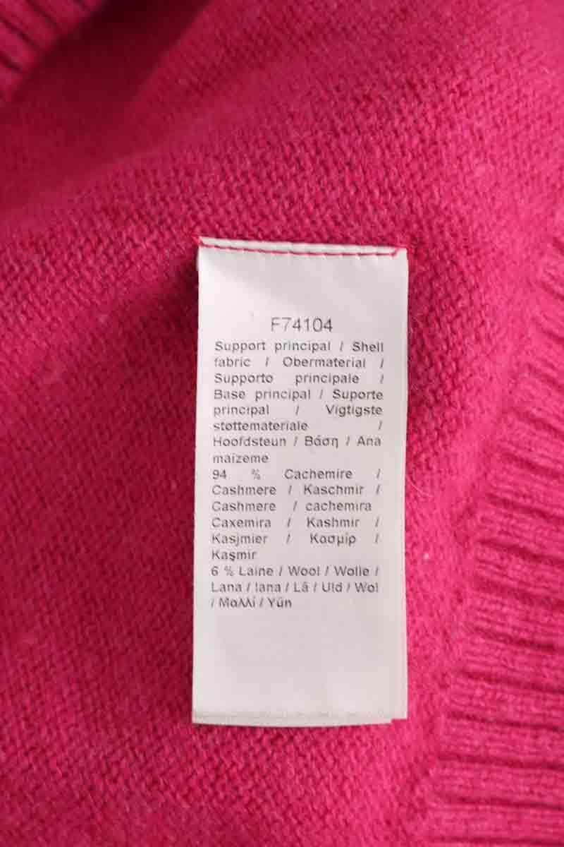 Pull Lacoste Rose en Cachemire