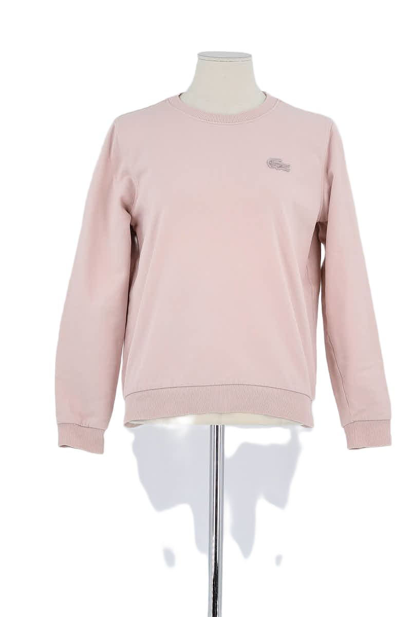 Pull Lacoste Rose en Coton, taille S - Seconde Main