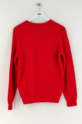 Pull Lacoste Rouge en Coton