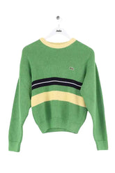 Pull Lacoste Vert en Coton, taille M - Seconde Main