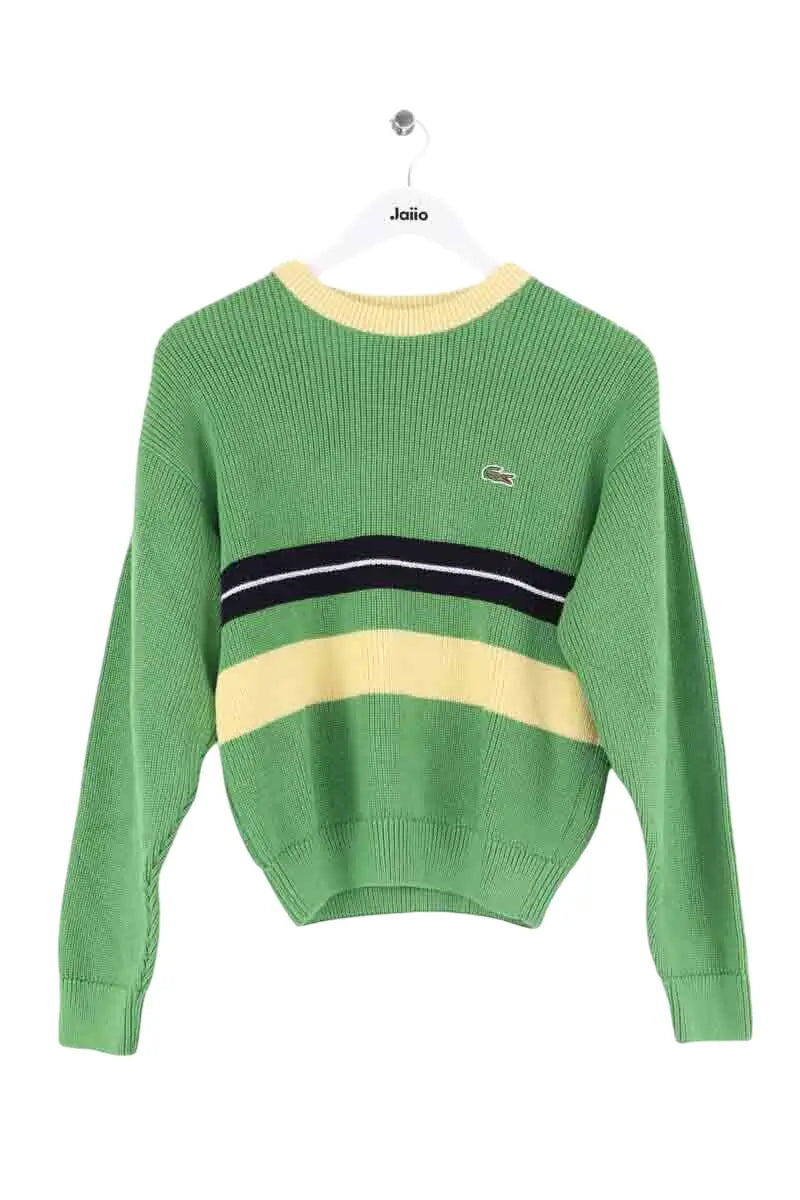 Pull Lacoste Vert en Coton, taille M - Seconde Main