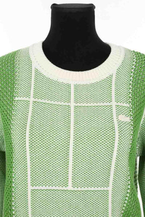 Pull Lacoste Vert en Coton