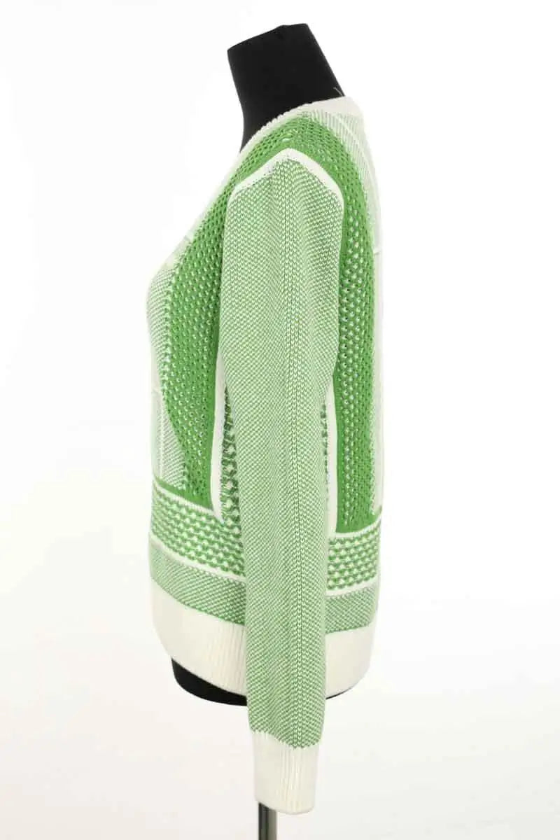 Pull Lacoste Vert en Coton