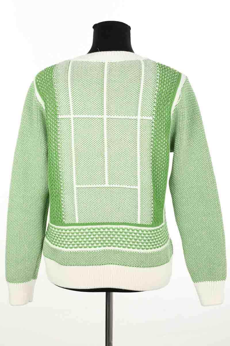 Pull Lacoste Vert en Coton