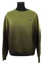 Pull Ladl Vert en Laine, taille M - Seconde Main