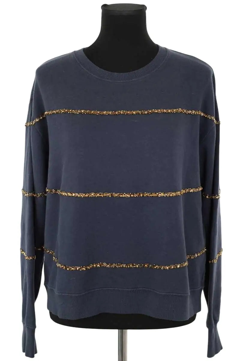 Pull Leon & Harper Bleu en Coton, taille S - Seconde Main