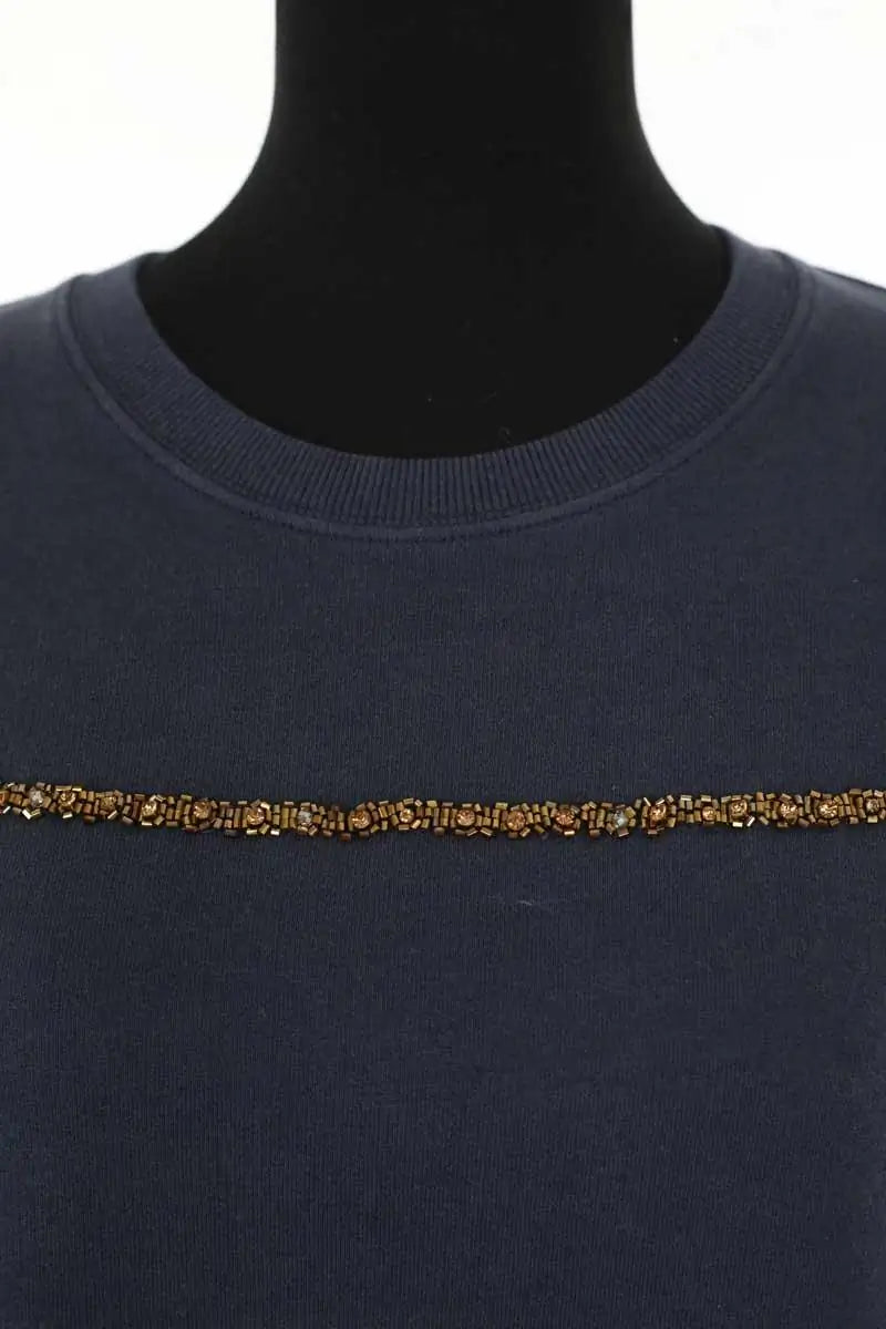 Pull Leon & Harper Bleu en Coton