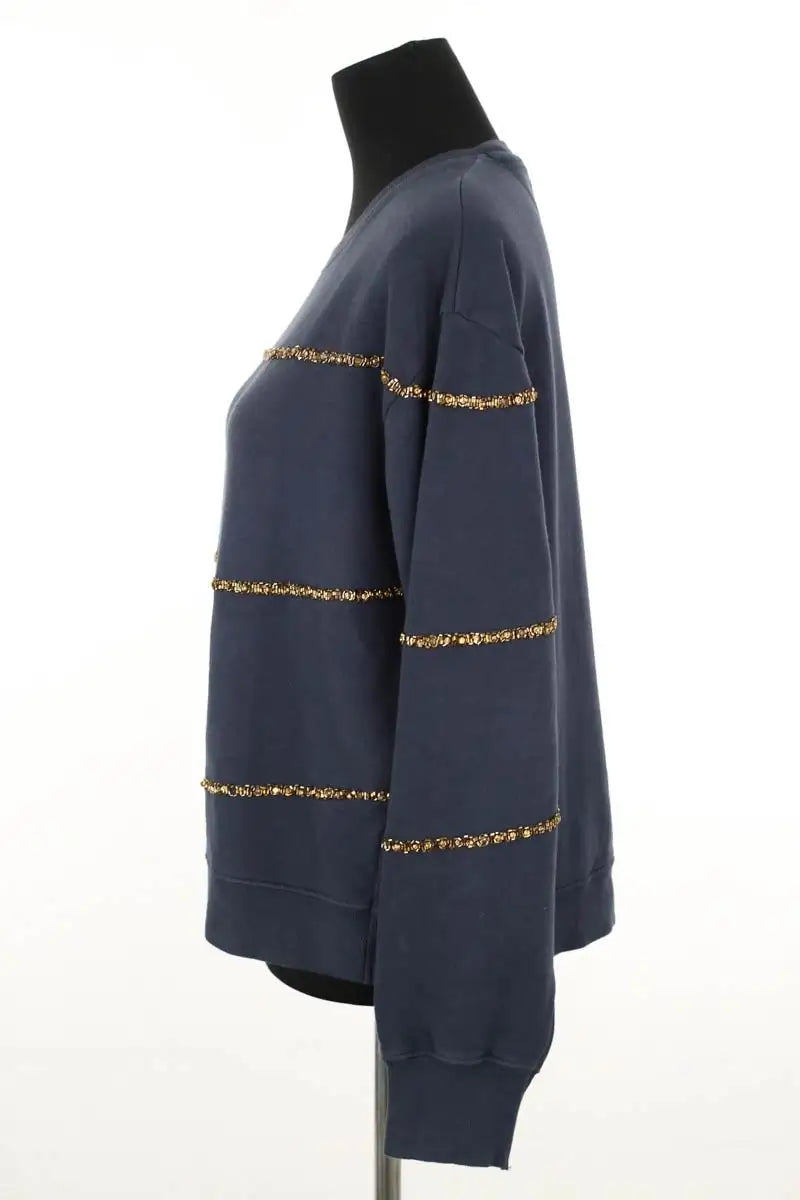 Pull Leon & Harper Bleu en Coton