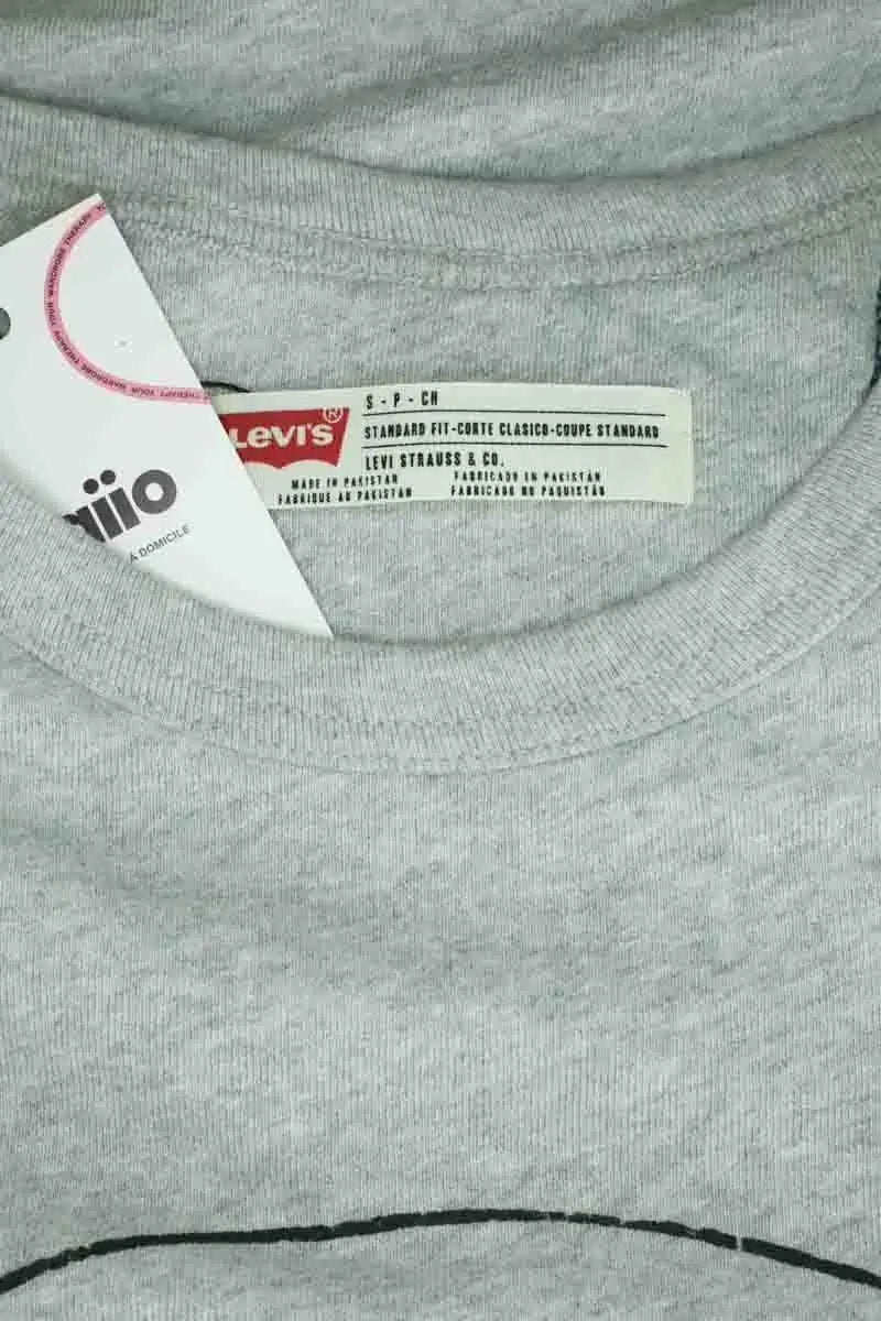 Pull Levi's Gris en Coton