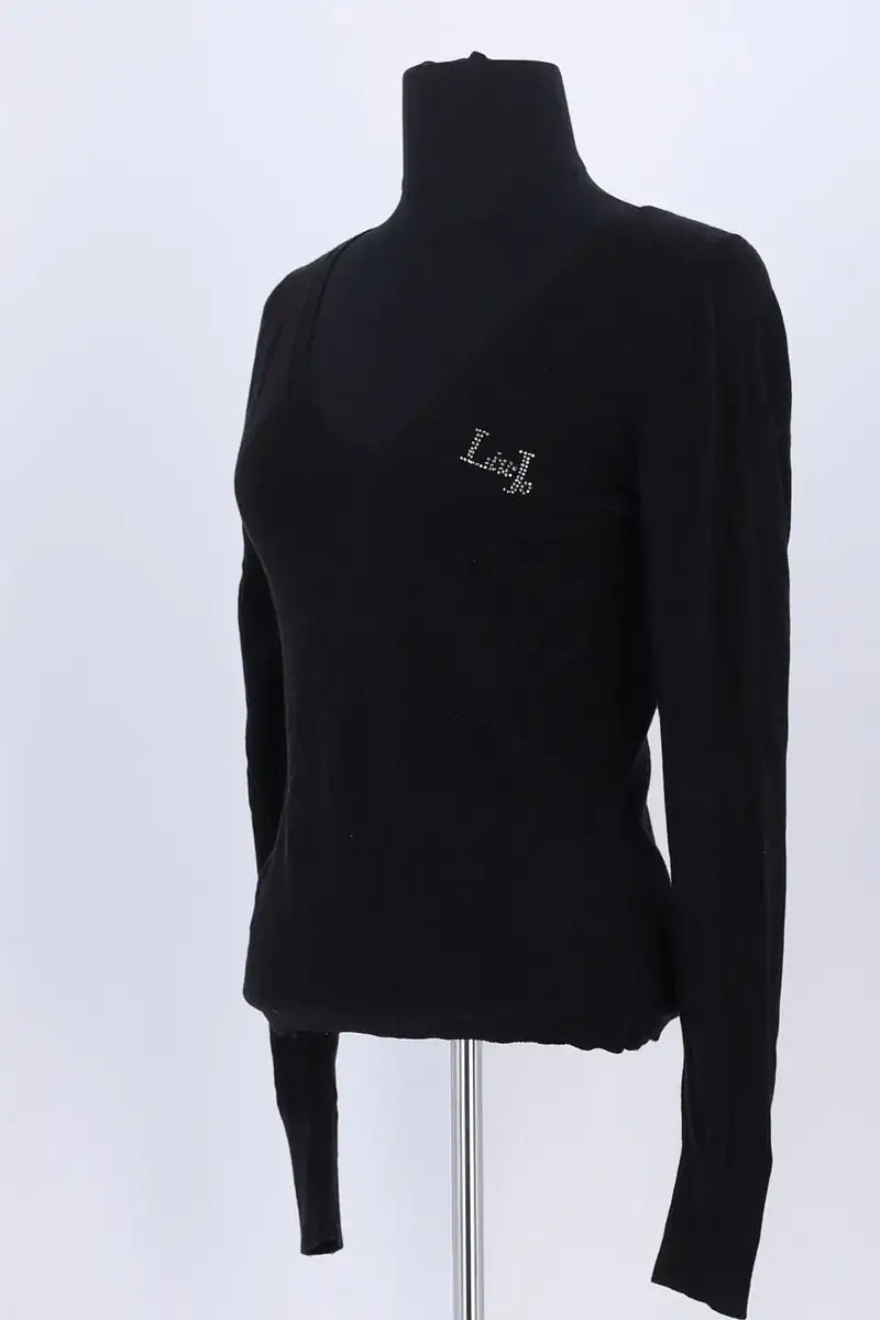Pull Liu Jo Noir en Soie