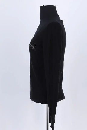 Pull Liu Jo Noir en Soie