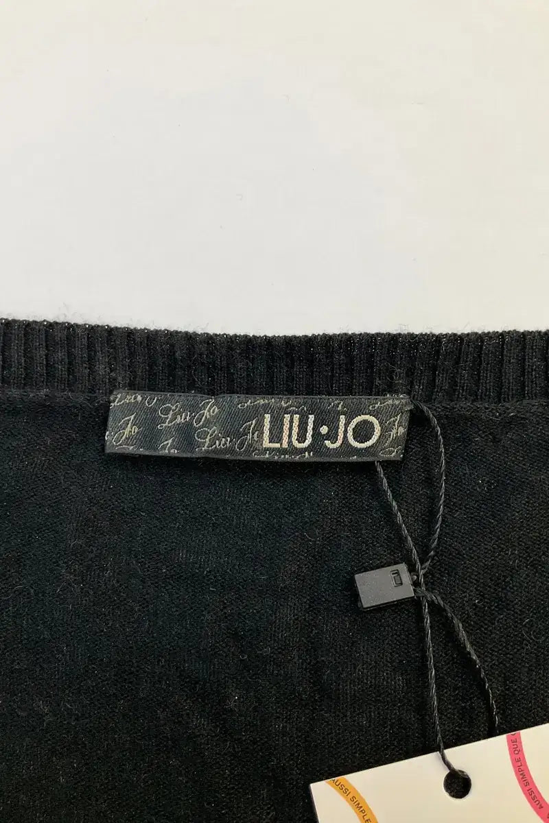 Pull Liu Jo Noir en Soie