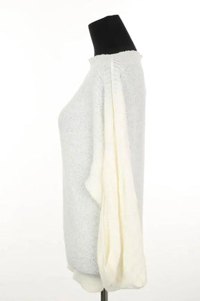 Pull Liviana Conti Blanc en Lin