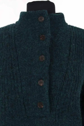Pull Louise Misha Vert en Laine