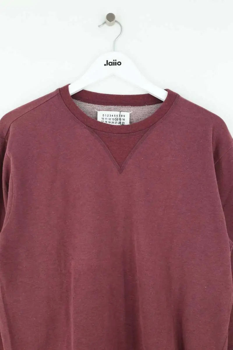 Pull Maison Martin Margiela Bordeaux en Coton
