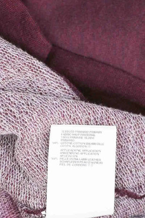 Pull Maison Martin Margiela Bordeaux en Coton