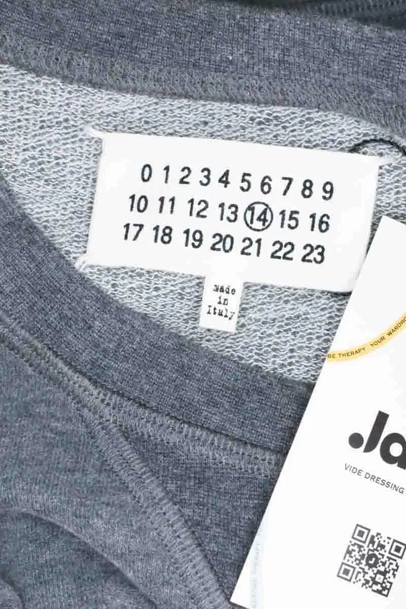 Pull Maison Martin Margiela Gris en Coton