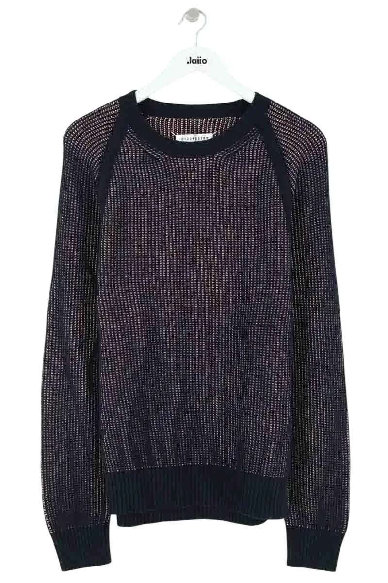 Pull Maison Martin Margiela Marine en Laine, taille M - Seconde Main