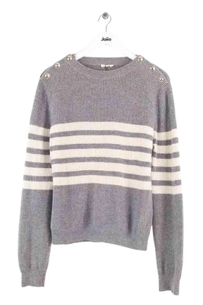 Pull Maison Sarah Lavoine Gris en Laine, taille S - Seconde Main