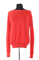 Pull Maison Sarah Lavoine Rouge en Soie, taille S - Seconde Main