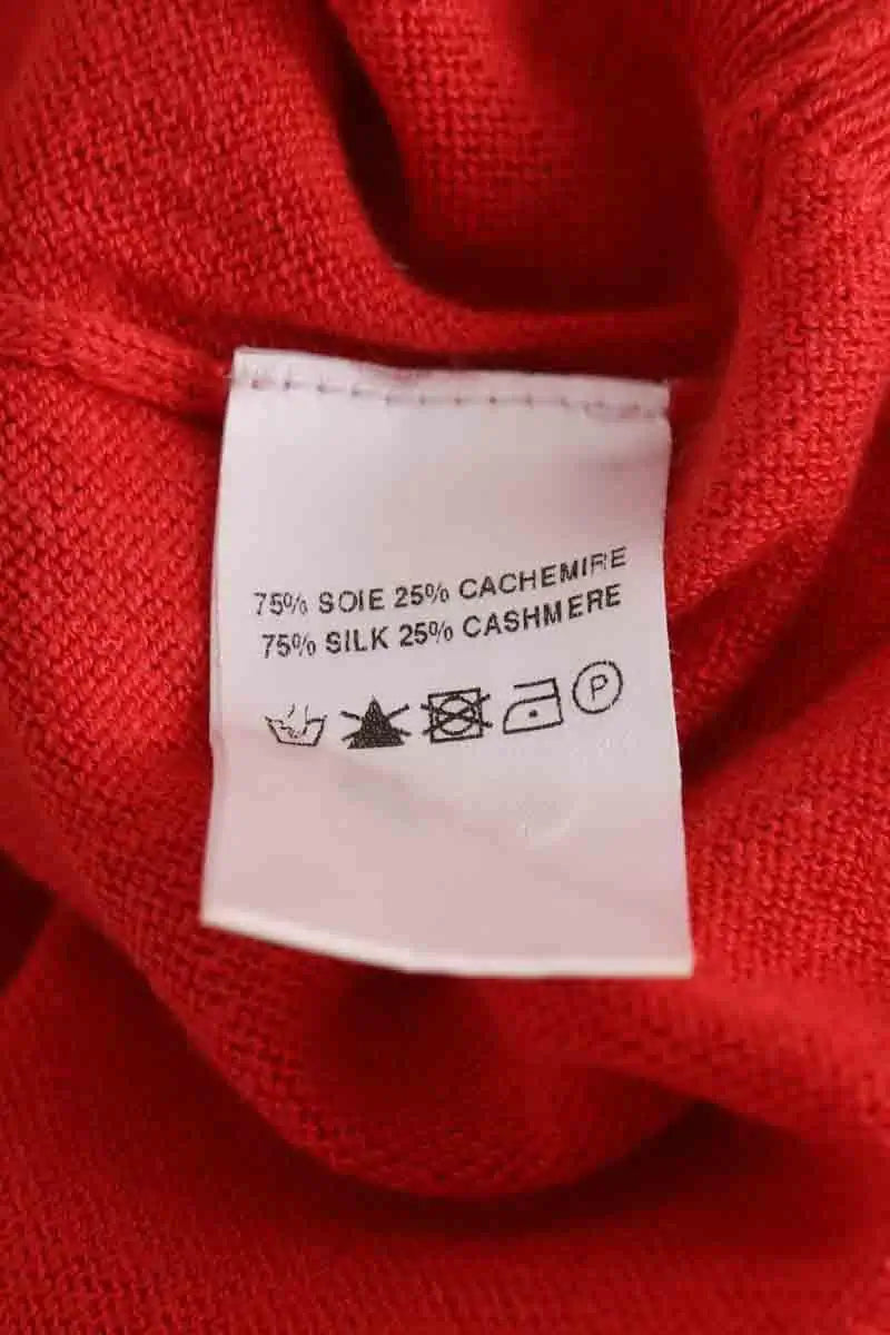 Pull Maison Sarah Lavoine Rouge en Soie
