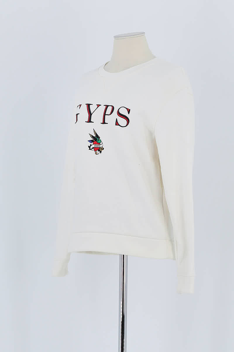 Pull Maje Blanc en Coton