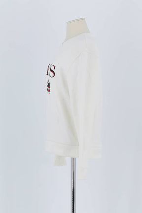 Pull Maje Blanc en Coton