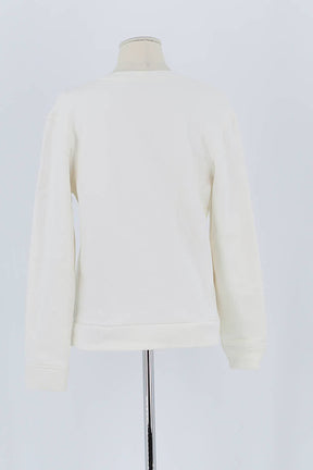 Pull Maje Blanc en Coton