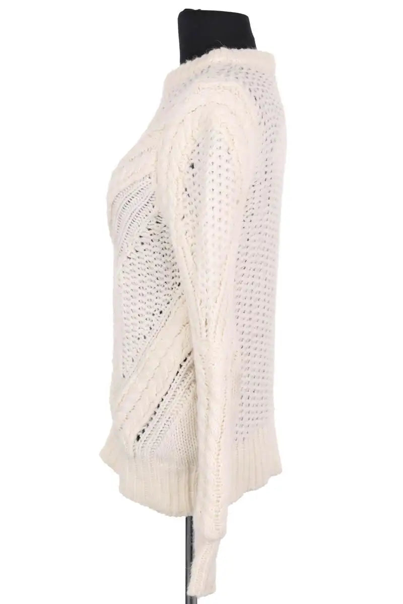 Pull Maje Ecru en Laine