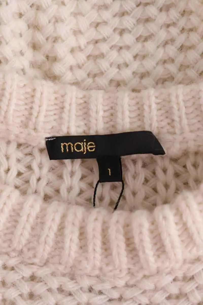 Pull Maje Ecru en Laine
