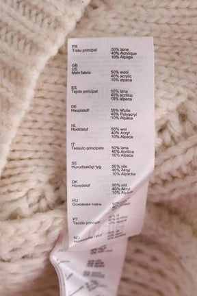 Pull Maje Ecru en Laine