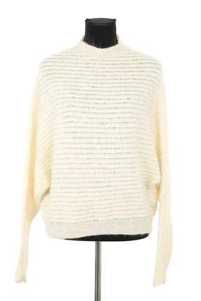 Pull Maje Ecru en Polyamide, taille S - Seconde Main