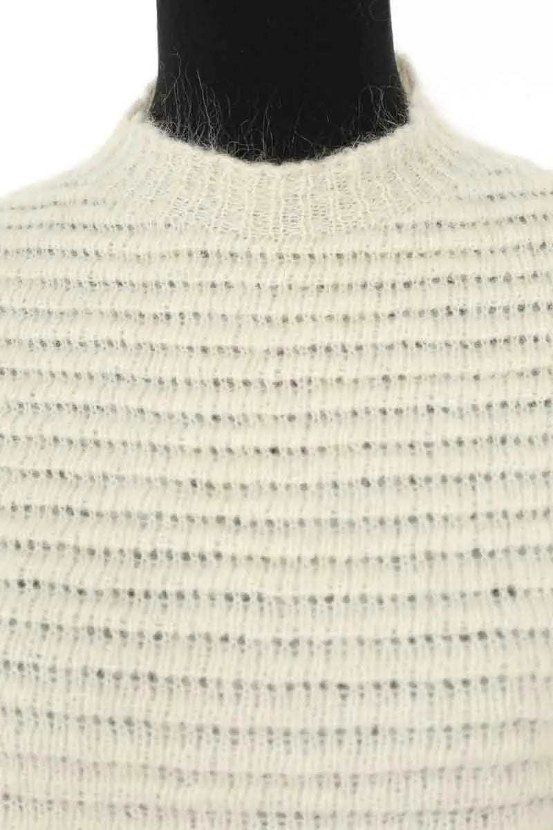 Pull Maje Ecru en Polyamide