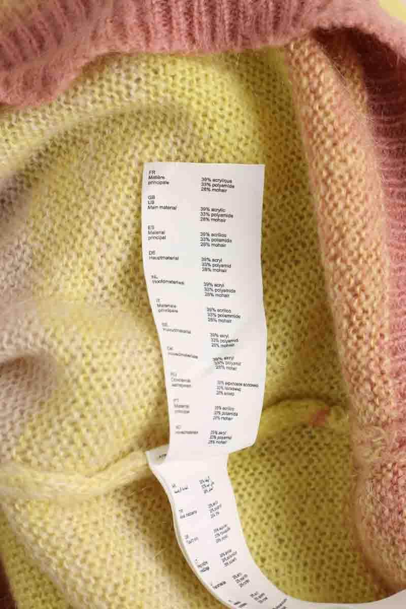 Pull Maje Jaune en Synthétique