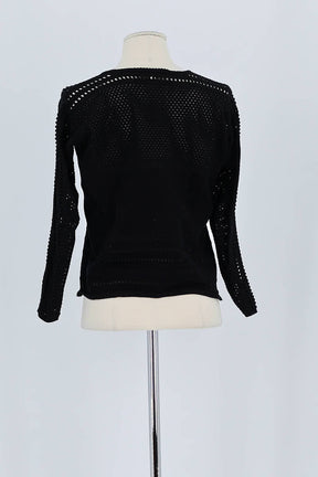 Pull Maje Noir en Coton