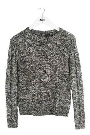 Pull Maje Noir en Coton, taille S - Seconde Main