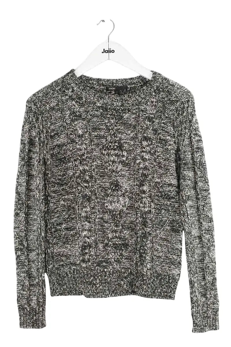 Pull Maje Noir en Coton, taille S - Seconde Main