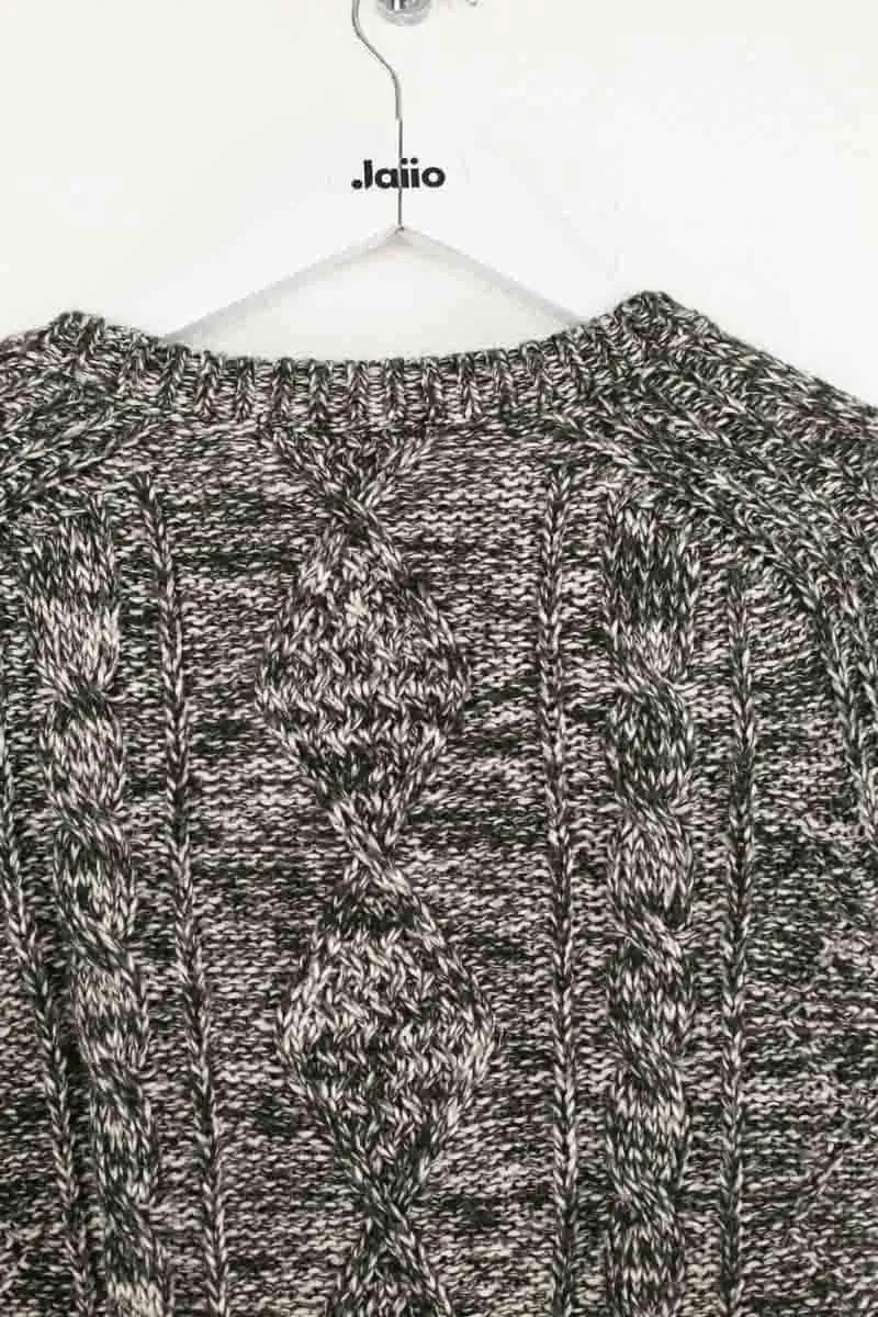 Pull Maje Noir en Coton